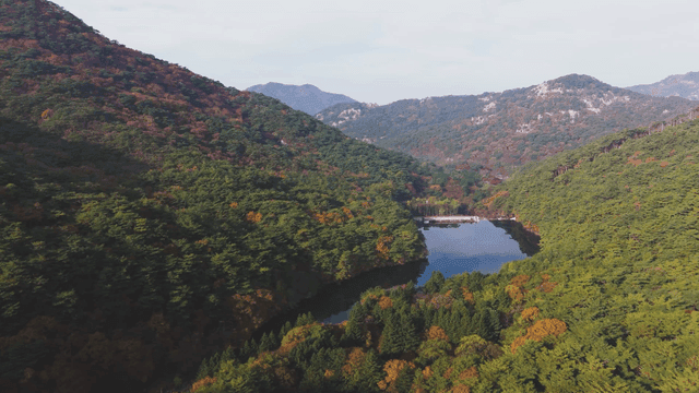 Serene mountain landscape with a river