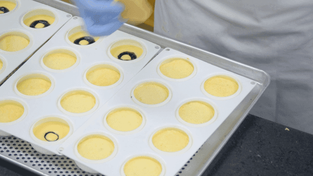 Preparing desserts with precise care
