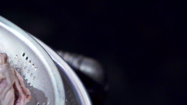 Cooked chickens in a large tray