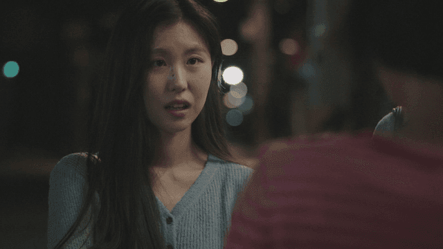 거리에서의 밤 대화