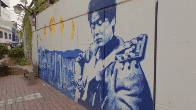 골목길의 음악가 벽화