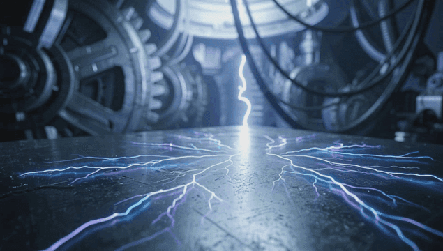 금속 표면 위의 전류