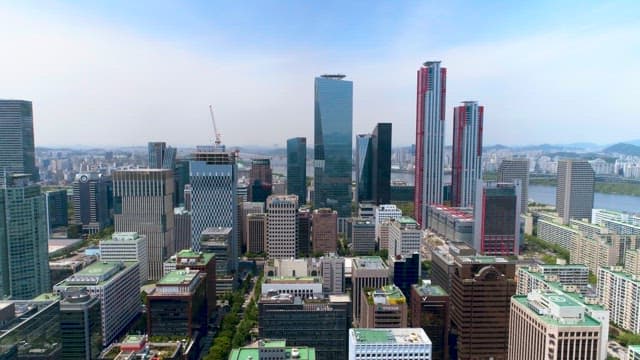 Modern Cityscape by the River