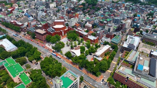 Tightly Dense City and Transportation Landscape