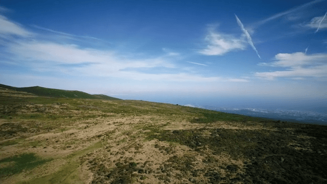 멀리 산이 보이는 광활한 풍경
