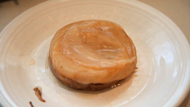 Kombucha ingredients in a plate, scoby