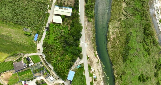 농지와 녹지의 전경