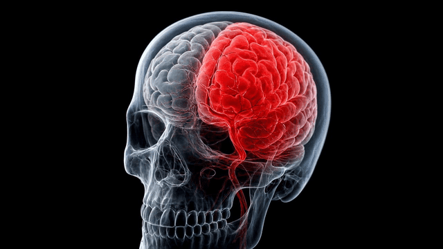 Emphasis on left side of human brain