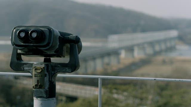 Observatory Telescope that Requires Coins to Operate