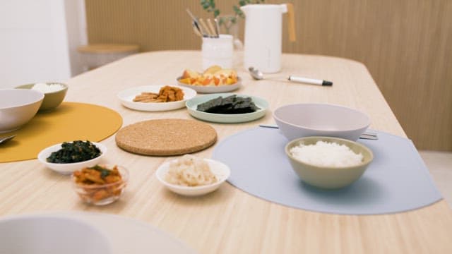 Preparing a Home-Cooked Korean Meal