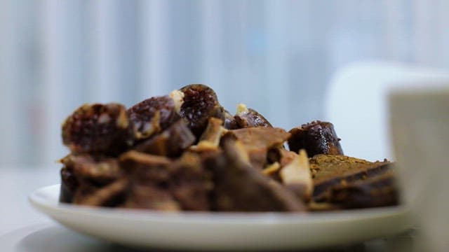 Sundae Neatly Placed on a Plate