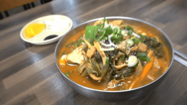 배추가 잔뜩 들어간 짬뽕