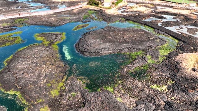 Rocky coastal area with clear water