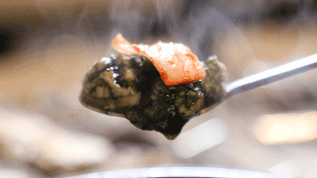 Maesaengi oyster soup with kimchi