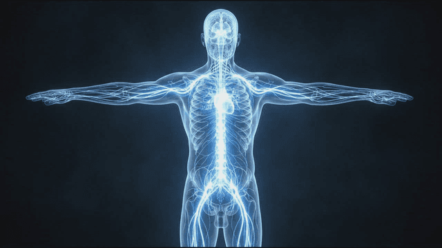 X-ray model of human anatomy