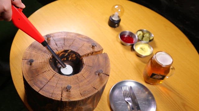 Delicious Chicago Pizza served on a table