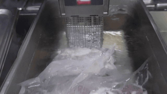 Sous vide cooking with precise temperature