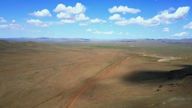 Vast open landscape under a clear sky