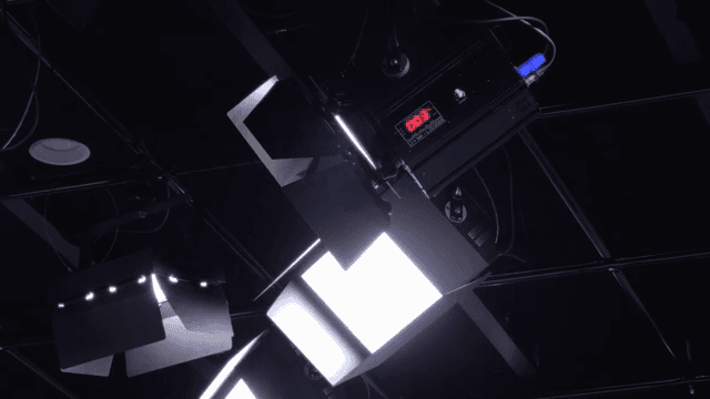 스튜디오 조명 장비 설정