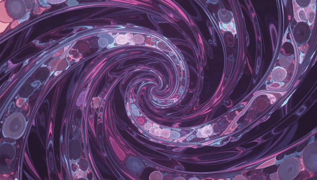 Colorful swirling abstract pattern