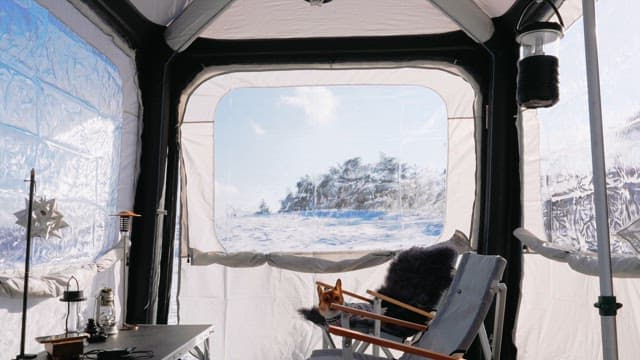 Cozy Winter Glamping with Scenic View