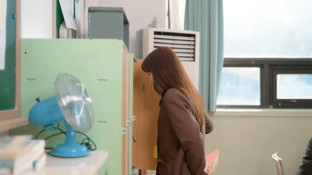 Student caught secretly putting letters in locker