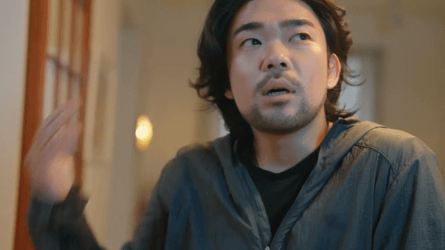 Man looking anxious and lost in deep thought