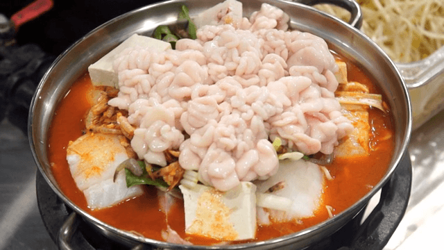 이리를 올린 대구매운탕