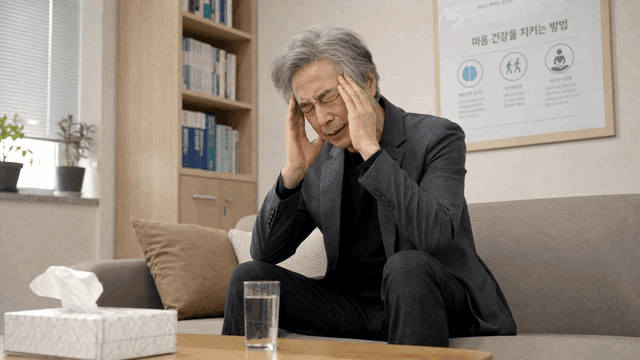 Elderly patients suffering from headaches