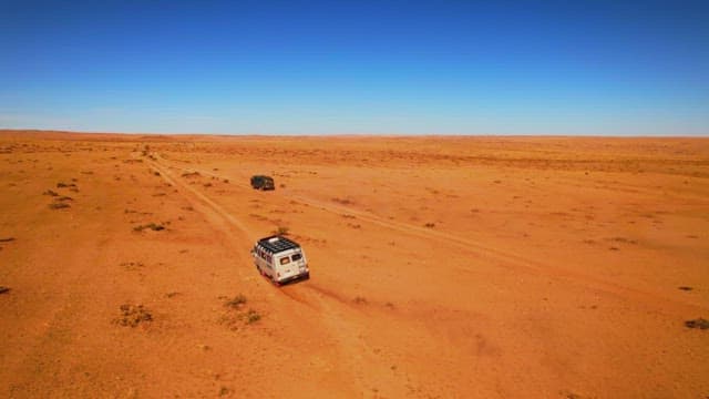 Desert Expedition with Off-road Vehicles