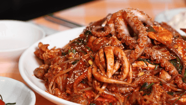 Spicy Octopus Seafood Stew