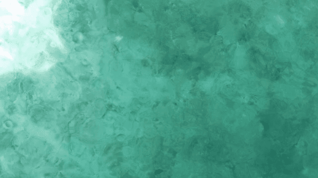 고요한 터키석 바다 표면