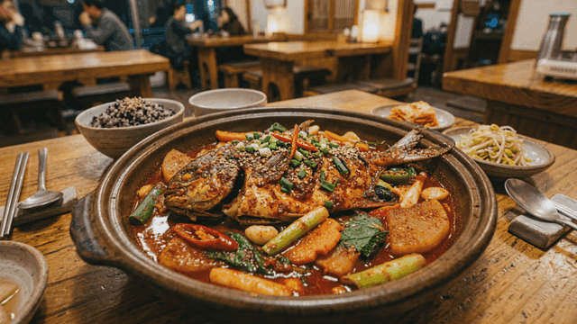 Spicy braised fish