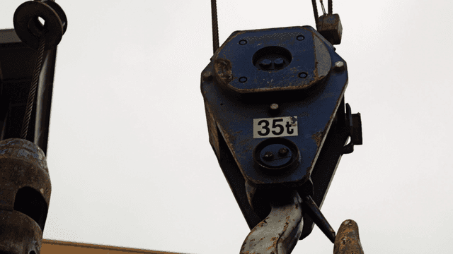 대형 산업용 크레인 훅