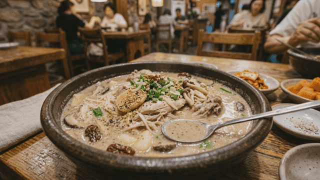 Nourishing Samgyetang at Cozy Restaurant