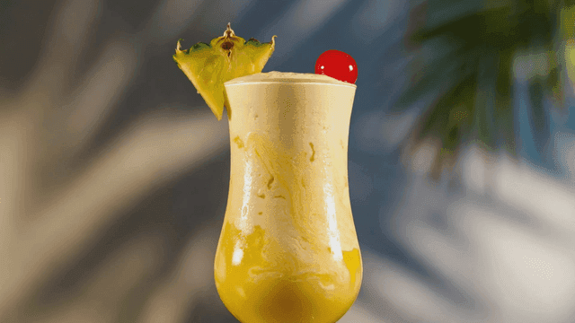 Sweet and smooth cocktail, PiñColada