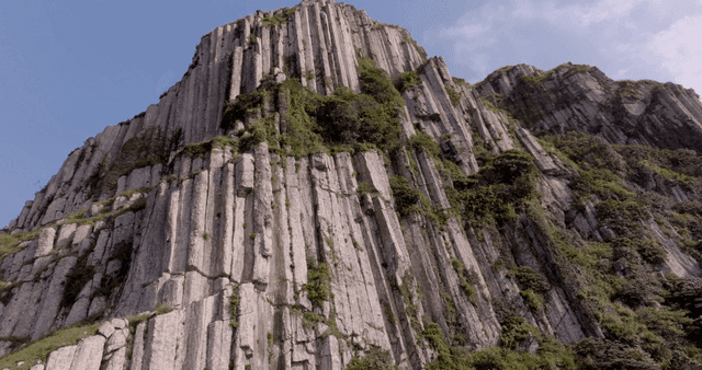 Majestic cliffs with lush greenery