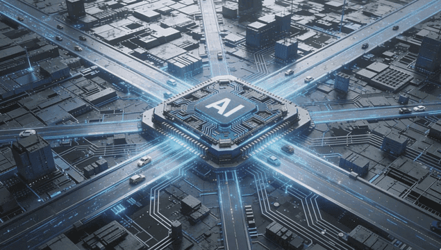 AI chips integrated with digital roads
