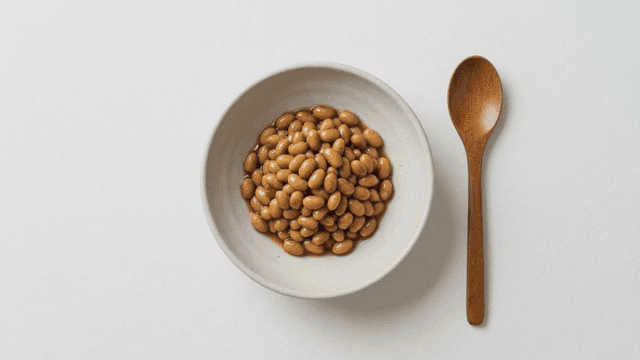 Natto in bowl