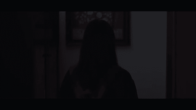 Person leaving a quiet house