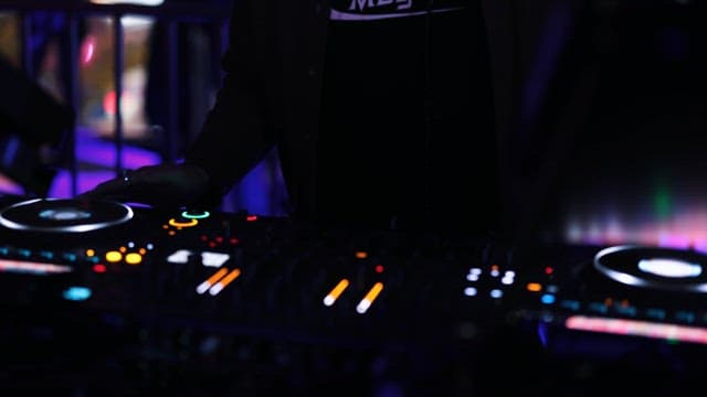 DJ Performing at a Club