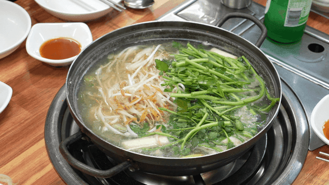 Cod fish stew with fresh vegetables