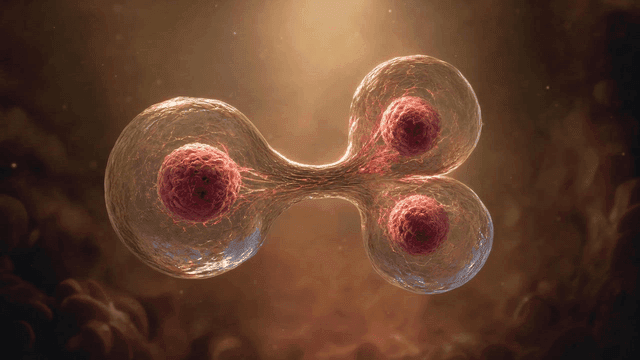 Cell division process in detail