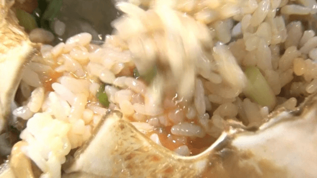 게딱지에 밥 비비기