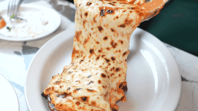 Cheese melting over a juicy steak