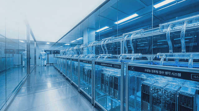 High-performance advanced computing immersion cooling system