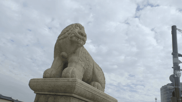 광화문 앞 해태 동상