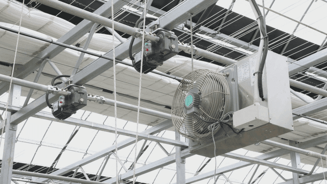 온실 환기 시스템