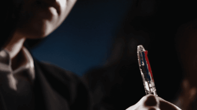 Women writing with pens