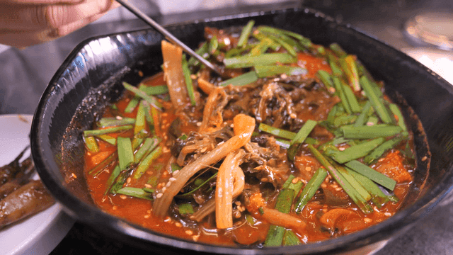 Spicy Sundubu Jjamppong with Vegetables